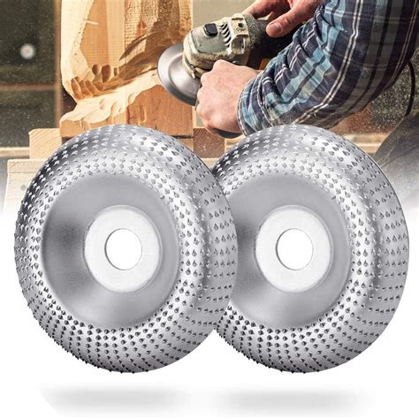 Grinding wheel for wood - ASNOMY 4pcs Wood Grinding Wheel, Wood Carving Disc with 22.23mm Arbor, Tungsten Carbide Wood Sanding Carving Tool Angle Grinder Abrasive Disc for Shaping & Polishing. 315. £2199 (£5.50/count) Save 5% on any 4 qualifying items. FREE delivery Sat, 17 Feb on your first eligible order to UK or Ireland.